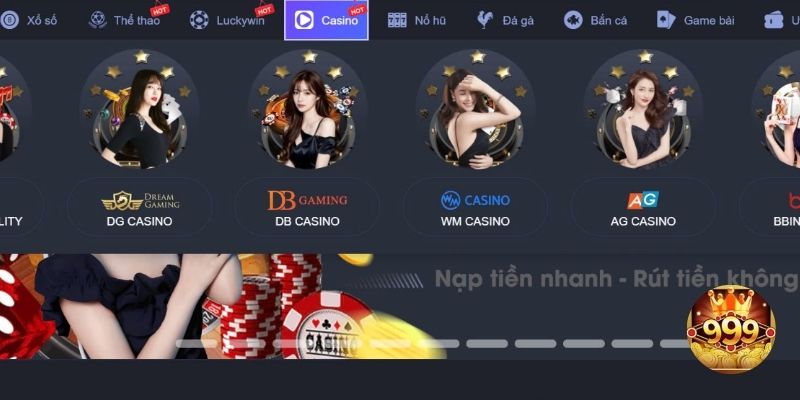 999Bet có giao diện tương thích